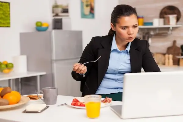 healthy eating for remote workers