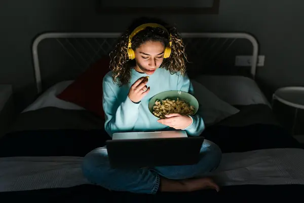healthy eating habits at night